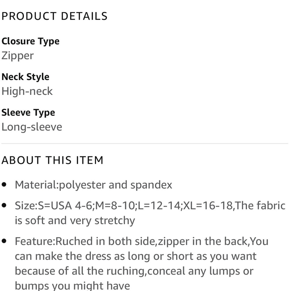 Long Sleeve Ruched Mini Dress - Picture 5 of 5